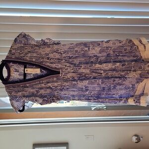 Poupette St. Barth Blue Begonia Mini Dress xs